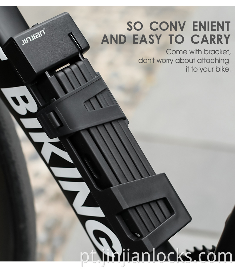 Novo Antitheft de aço endurecido de alta qualidade Antitheft de bicicleta E-Bike Lock Lock Lock